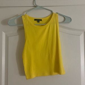 Yellow tank top - summer